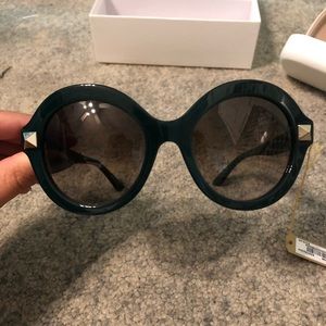 Valentino Round Sunglasses